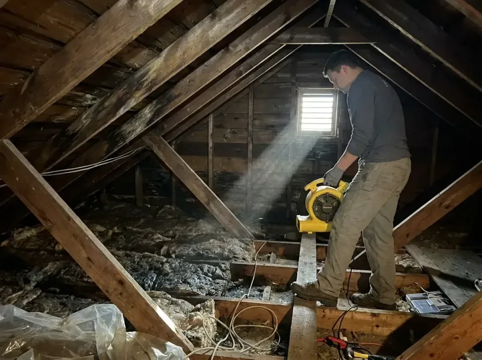 attic-water-damage-drying-proc-007 — frequently asked questions, Emergency Water Extraction & 24/7 Flood Response in Oaklawn…